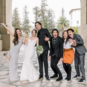 Alex Wassabi Instagram - Congrats Big Bro & welcome to the family to my two new sisters! I’ve never known anyone more perfect for each other @veronicamerrell <3 @aaronburriss
