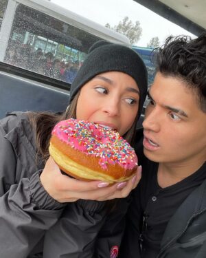 Alex Wassabi Instagram - lucky to have found a love like this. my ♾️ valentines ♥️ @alexxislemire