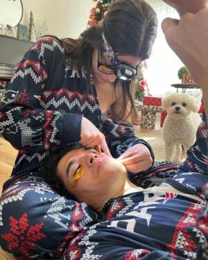 Alex Wassabi Instagram - 2 years in and still trying to figure this kissing thing out😛