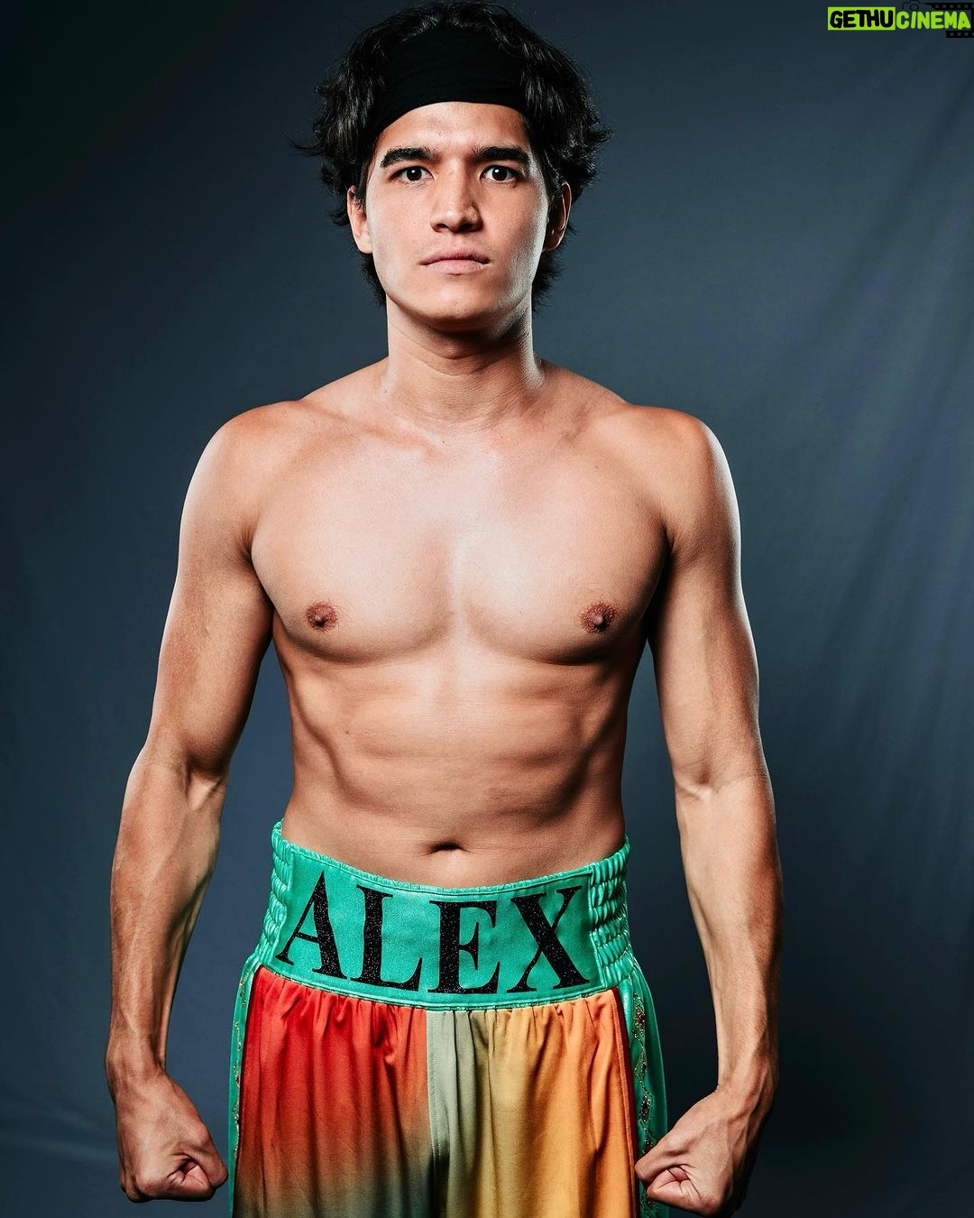 Alex Wassabi Instagram - Rocking the first ever Barong x Boxing Outfit for my @misfitsboxing DEBUT! 🔥🥊🇵🇠(PPV link in bio) @mf_daznxseries @daznboxing Manchester, England, UK