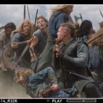 Alexander Dreymon Instagram - This screengrab by @nagapie looks like a painting……of me stabbing someone in the ass. Sorry @daniel_freerun 😬 #art