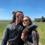 Alexander Dreymon Instagram - @rubyhartley_ ‘s birthday is the most difficult day of the year. But I got through it without being mean to her. Can’t wait for midnight. Happy Birthday to my talented and gorgeous on-screen daughter 💕