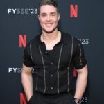 Alexander Dreymon Instagram - Thank you to @netflix and everyone who attended for the warm welcome at the FYC screening of #SevenKingsMustDie. Thank you @jenelleriley for the Q&A, loved talking to you. Thank you @warrenalfiebaker for the look (shirt: @toddsnyderny, watch: @vacheronconstantin). 📸 Getty Images/Charley Gallay #fysee23
