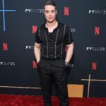 Alexander Dreymon Instagram - Thank you to @netflix and everyone who attended for the warm welcome at the FYC screening of #SevenKingsMustDie. Thank you @jenelleriley for the Q&A, loved talking to you. Thank you @warrenalfiebaker for the look (shirt: @toddsnyderny, watch: @vacheronconstantin). 📸 Getty Images/Charley Gallay #fysee23