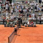 Alexander Rendell Instagram - Once in a lifetime... Roland Garros ❤️ A Review of a day at Roland Garros: attending a sporting event to see the world's greatest Our current world number 1 Carlos Alcaraz, 20 years old and much loved from the stands, against an all time great who is now most likely gonna have the records of the most grand slams... Always admired greatness, a human body at its peak level of fitness and performance.. seeing young Carlos athleticism vs a super composed Novak and probably now going on to become the greatest to ever play the game... the surreal feeling of seeing these two guys go at each other.. I was sitting hot and tired as hell, these guys smacking it for 3 hours in the sun 😅 a different human body to us all 😂 The Roland Garros experience was amazing... all the courts you can go watch... the food ... the way it looked was all truly world class .. such a unique atmosphere ❤️