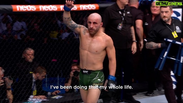 Alexander Volkanovski Instagram - I took the path they wish they had taken, I rose to the challenge… I backed myself where others wouldn’t. Check out my Born Brave film dropping tomorrow presented by @cryptocomofficial as we lead into #UFC290. We’ll be giving away a pair of my signed UFC gloves #crofam #UFC290 #crypto #FortuneFavorsTheBrave #ad