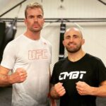 Alexander Volkanovski Instagram - In camp with the pound 4 pound champ @alexvolkanovski looking sharp @freestyle_mma 🔪 #p4p #pound4pound #ufc #champion #mma #karate #taekwondo #karate Freestyle MMA