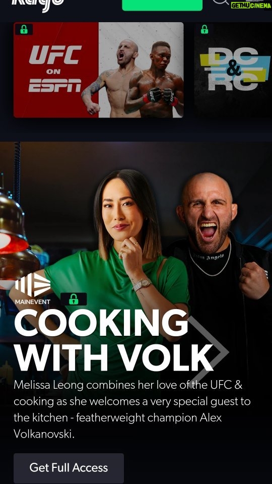 Alexander Volkanovski Instagram - COOKING WITH VOLK! We're on the home stretch to #UFC298, and I'm honoured to mark the occasion by having a chat and a (pre-fight approved) cook-up with the one and only @alexvolkanovski. We talk training diets, mindset, food and family...watch the whole video on @kayosports before it all goes down in Anneheim! Freestyle MMA