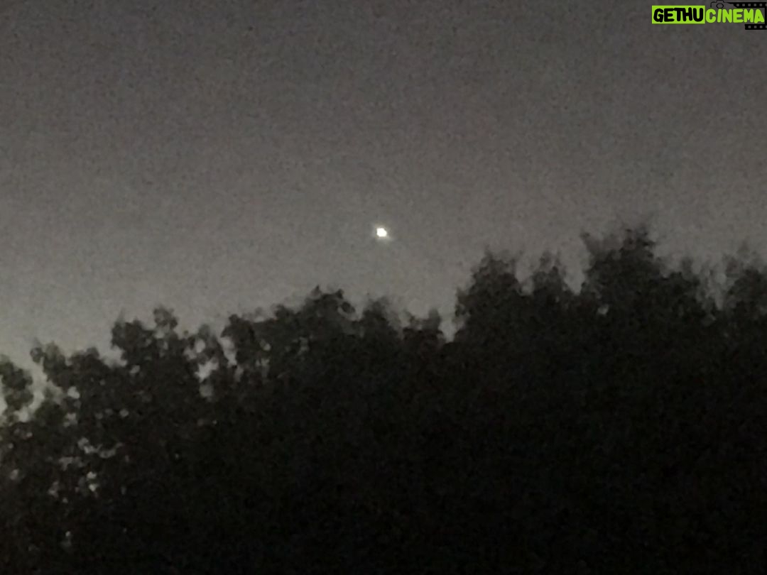 Alexandre Garcia Instagram - Do topo aqui de casa, o cometa Leonard, às 19h30m em Brasília, localizado via Skynet.