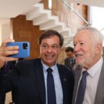Alexandre Garcia Instagram - O Ministro do Turismo entrevista o repórter.