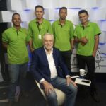 Alexandre Garcia Instagram - A brava equipe que instalou hoje uma super fibra ótica aqui no estúdio do YouTube.