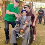 Alexandre Garcia Instagram - No encerramento da Semana da Pátria, a homenagem ao Herói de Montese, ten-cel Nestor, 106 anos.
