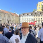 Alexandre Garcia Instagram - Na procissão da Via Sacra, 4ª Estação diante do Conselho de Lisboa.