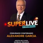 Alexandre Garcia Instagram - Domingo, 26. Às 21h.