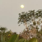 Alexandre Garcia Instagram - Lua de sexta-feira no Planalto Central. Ela diz “aproveitem o fim-de-semana”.