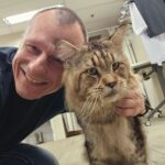 Alexandre Rossi Instagram – Maior gato do mundo (vivo)? Talvez!! Logo mais no Encontro com a Patrícia Poeta