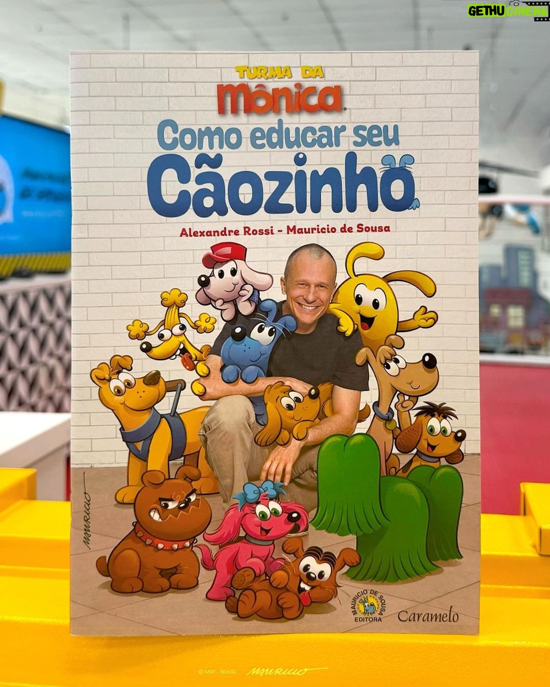 Alexandre Rossi Instagram - Como Educar seu Cãozinho é mais uma parceria da Turma com o especialista Alexandre Rossi. Com dicas imperdíveis que ajudam a ensinar e melhorar ainda mais a convivência com o seu pet. 🐾✨