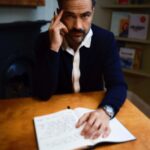 Alfonso Herrera Instagram - @Montblanc #InspireWriting #MontblancLibrarySpirit London, Unιted Kingdom