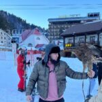 Ali Bagov Instagram - Мой брат…🦅 Гора Чегет 3100 м