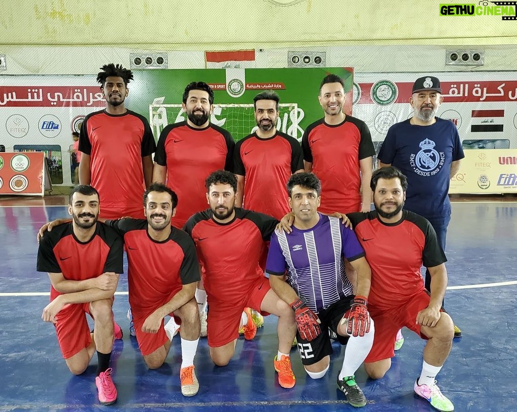 Ali Fadil Instagram - فديتني شكد خوش لاعب @mushtaq_alhilfi @wissam.dyaa @aboaalioe_alalami @tahriralasadi @k3ke_96 @fikratsalim @kashkoolatheer @alaa_alebrahimi @ghassan_esmaeel