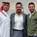 Ali Jassim Instagram - صور من لقائي على قناة #الكأس برنامج #المجلس فالنا الفوز يارب 🏆🇮🇶