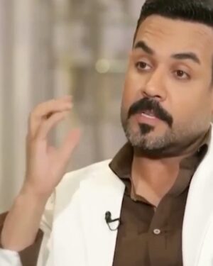 Ali Jassim Instagram - #مقتطفات
من برنامج #شو_القصة 
مع #رابعة_الزيات 
وصلت بفضل الله وحبكم 🤍
#مليارين_مشاهد لمجموع الاعمال على #يوتيوب