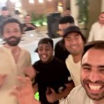 Ali Rabie Instagram – @karimmahmoudabdelaziz 🎂 @mohamedanwar71 @osossssssss  @ahmedshamy1 😀😀 سطلانه لناااا @waleyyy_