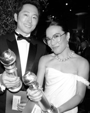 Ali Wong Instagram - 🥩🏆🙌

S1 📸 @claytonhawkins 
S2 Golden Globes 2024