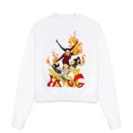Ali Wong Instagram - “Trilogy” sweatshirt and tee now available for pre-order. Link in bio ⬆️ 🙏 @yukoart @braulioamado @philchang__