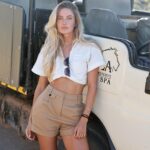Alica Schmidt Instagram - Yesterday’s safari was just amazing 🥺🦒😍 📸 @paul_gnw South Africa