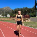 Alica Schmidt Instagram - The day you plant the seed is not the day you eat the fruit. Week ✌🏼 of training camp is going well 🌞 #trackandfield Stellenbosch - South Africa