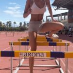 Alica Schmidt Instagram - Warm-up drills✌🏼☺️ #trackandfield #running #sprint #hurdles
