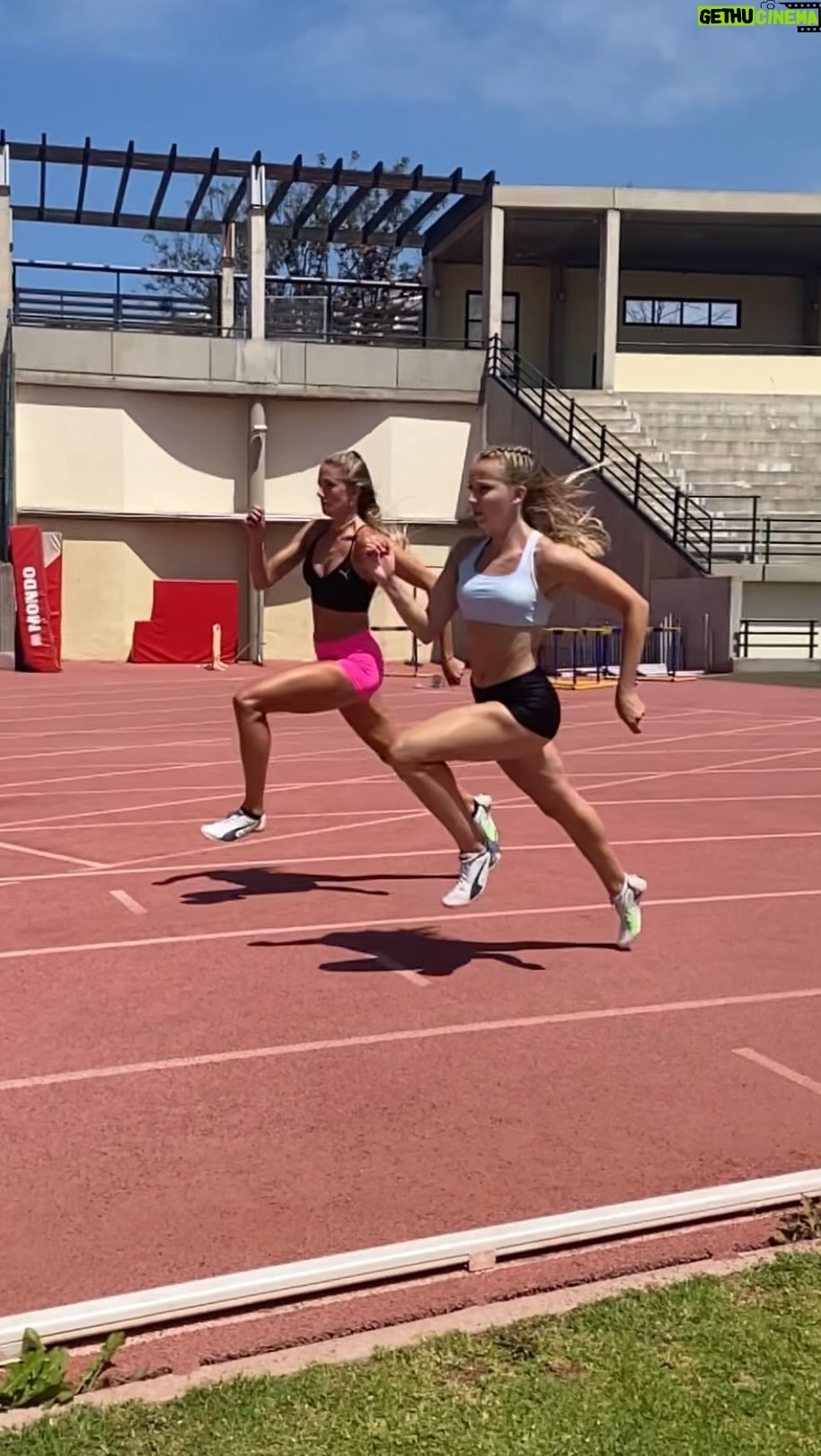 Alica Schmidt Instagram - Never finished ⚡️ @nadine_rtz_ #trackandfield #running #sprint
