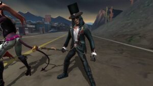 Alice Cooper Instagram - Alice is teaming up with Eddie in Iron Maiden's Legacy of the Beast's latest collaboration. Check out this exclusive video showing off Alice and the Road Rats Forever Dungeon event! 🔗: https://bit.ly/RoadRatsForeverDungeon #IronMaiden #AliceCooper #CollaborationAnnouncement
