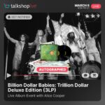 Alice Cooper Instagram – Secure your exclusive Billion Dollar Babies Trillion Dollar Deluxe Edition 3 LP, complete with a signed insert by the original band members: Alice Cooper, Michael Bruce, Dennis Dunaway, and Neal Smith while supplies last.

Shop now before the live show. 🎶 Link in bio.

#alicecooper #alicecooperfans #alicecooperband