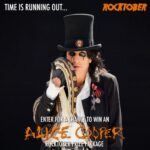 Alice Cooper Instagram - Only a few days left to win your own Alice Cooper prize pack...no tricks, just treats