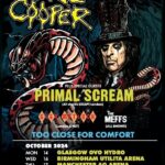 Alice Cooper Instagram – Sick Things of the UK! Alice Cooper is creeping closer than ever with the Too Close For Comfort Tour this October. Get ready for a night of shock and rock that will haunt your dreams.

Sick Things presale starts Wednesday February 21. 

Tickets go on sale on February 23 at 10 am local

🎟️: AliceCooper.com/tour