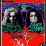 Alice Cooper Instagram – Brace yourselves for a night of mayhem as we invite you to join us on the Freaks On Parade Tour alongside @robzombieofficial, and our special guests @weareministry and @officialfilter! Don’t let this night slip away! Secure your tickets and become part of the Freaks On Parade Tour. Tickets and VIP Packages are on sale now at AliceCooper.com/tour