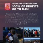 Alice Cooper Instagram - Today Only: @outerknown is giving 100% of Profits to helping Maui rebuild after the wildfires. Shop to give at OuterKnown.com