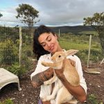 Aline Campos Instagram - Sobre um dia nublado perfeito, vibrando mto AMOR 💜🙏🏾 @paradiseranchbrasil Chapada dos Veadeiros