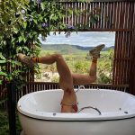 Aline Campos Instagram - Sobre um dia nublado perfeito, vibrando mto AMOR 💜🙏🏾 @paradiseranchbrasil Chapada dos Veadeiros