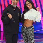 Aline Campos Instagram - E hj vai ao ar, no @caldeiraocommion um momento muito divertido que tive a honra de participar com minha dupla amada, minha amiga e colega de trabalho @lawinits , numa competição sobre música super saudável com as incríveis @val.assim e @tati 🔥!!! Com todo charme e elegância de @luciomaurofilhooficial e sua banda, o desafio foi grande, surpreendente e nostálgico! 😅 Gratidão por tudo, @marcosmion e toda produção.. que programa irado!👊🏾 Algum palpite sobre quem levou o troféu pra casa?!🤣😜💪🏾 #Styling @philipppleinofficial 🖤