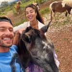 Aline Campos Instagram - Sobre um dia nublado perfeito, vibrando mto AMOR 💜🙏🏾 @paradiseranchbrasil Chapada dos Veadeiros