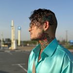 Alisher Morgenshtern Instagram - ща так двигаюсь 💅🏻 тачка от @yofleet кста а шелка от @vladbykovbrand Шелковый Путь
