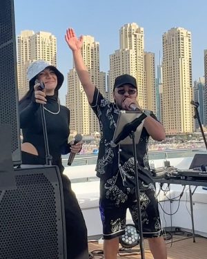 Alisher Morgenshtern Instagram - сегодня ровно 4 года с нашего первого концерта с пацанами, решили что теперь наша очередь заказать моргенштерна на корпорат. люблю, пацаны, путь от маленькой гримерки Краснодара до яхты был веселым, плывем дальше
потом по привычке дали корпорат для музыкантов
@artur_matur
@abberian
@pavelshkil
@underoathov
@aziz.aminovich