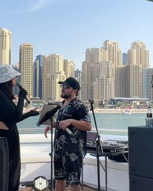 Alisher Morgenshtern Instagram - сегодня ровно 4 года с нашего первого концерта с пацанами, решили что теперь наша очередь заказать моргенштерна на корпорат. люблю, пацаны, путь от маленькой гримерки Краснодара до яхты был веселым, плывем дальше
потом по привычке дали корпорат для музыкантов
@artur_matur
@abberian
@pavelshkil
@underoathov
@aziz.aminovich