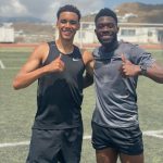 Alphonso Davies Instagram – Some off-season work 💪🏾💪🏾 Mykonos, Greece