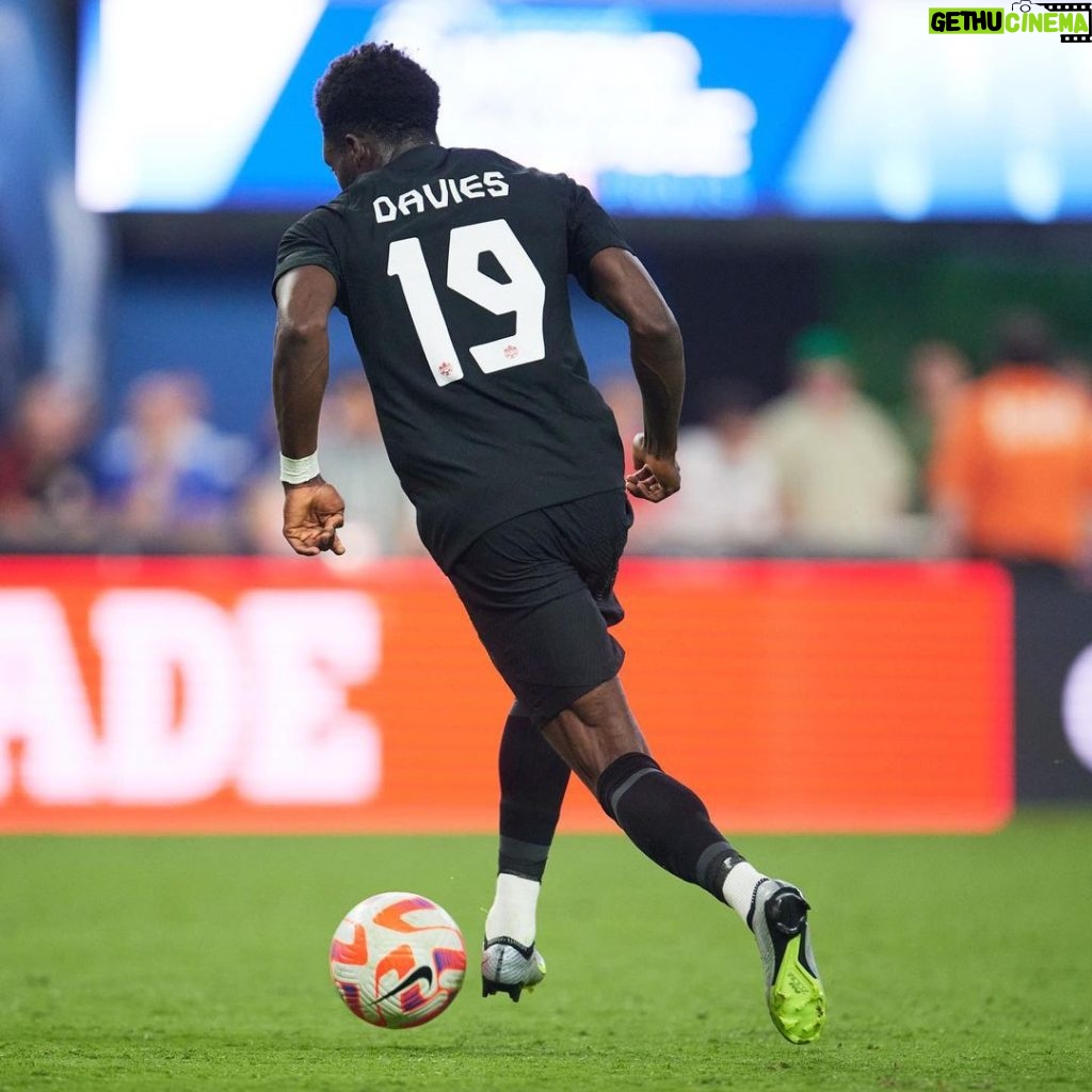 Alphonso Davies Instagram - we worked hard to get to the finals but we fell short at the end of the day. But sometimes these experiences are what you need in order to get across the finish line next time around. Thanks to all the travelling fans in Vegas, your support was appreciated! #AD19⚡️ Las Vegas, Nevada