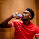 Alphonso Davies Instagram - Hydrated & Ready for the week! 💧 ⚡ @biosteelgermany