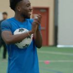 Alphonso Davies Instagram - Shoutout to @bmocanada for a great day training with young Canadians. The soccer world is NOT ready ⚽️ 🔥 #BMOGrowTheGame #BMOPartner